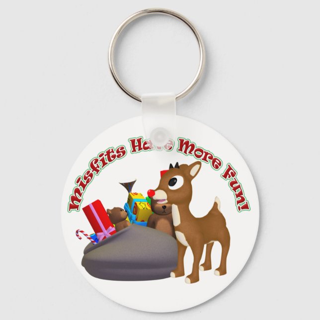 Chaveiro Os Maus-Tratos Divertem-Se Mais (Frente)