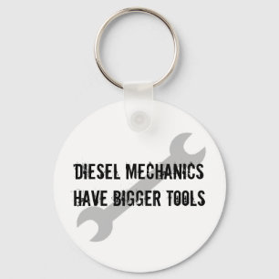 Chaveiro Os mecânicos de Diesal têm umas ferramentas mais