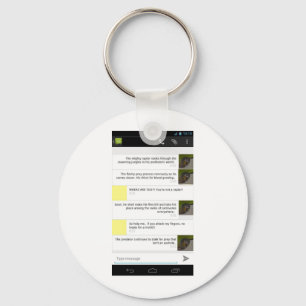 Chaveiro Os papagaios são raptores pequenos Merch