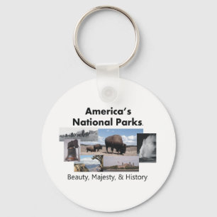 Chaveiro Os parques nacionais de América do T