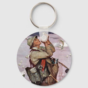 Chaveiro Os peixes estão saltando