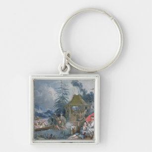 Chaveiro Os pescadores chineses, c.1742