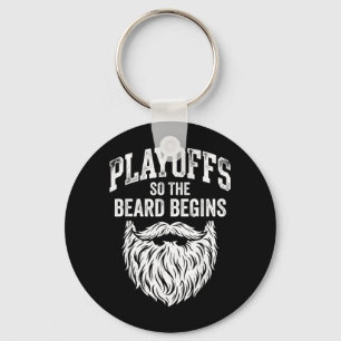 Chaveiro Os Playoffs A Barba Começa Amante de Hóquei no Gel