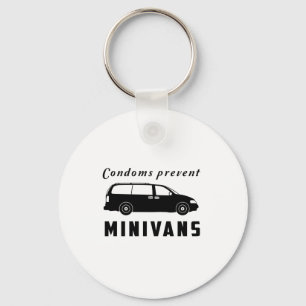 Chaveiro Os preservativos impedem carrinhas