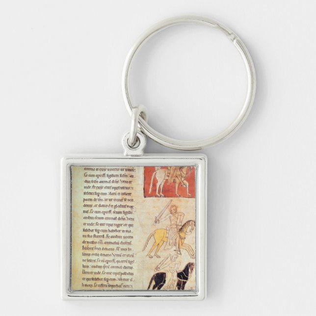 Chaveiro Os quatro cavaleiro do apocalipse (Frente)