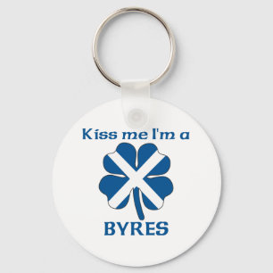 Chaveiro Os Scottish personalizados beijam-me que eu sou