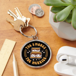 Chaveiro Os S'mores O Merrier Funny Kawaii Camping Gift