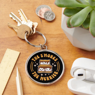 Chaveiro Os S'mores O Merrier Funny Kawaii Camping Gift
