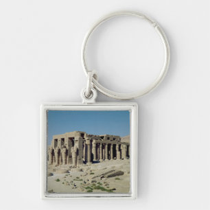Chaveiro Osiride figura Ramesses II que flanqueiam as