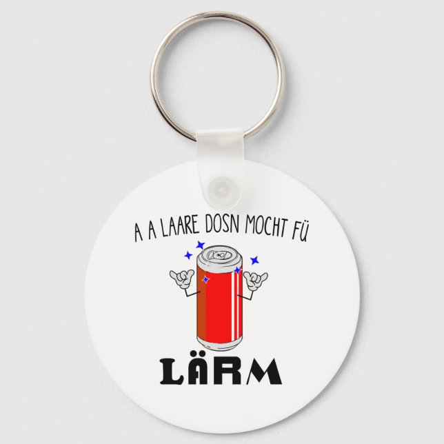 Chaveiro Österreich Wien Dialekt Eine Leere Dose Sarkasmus (Frente)