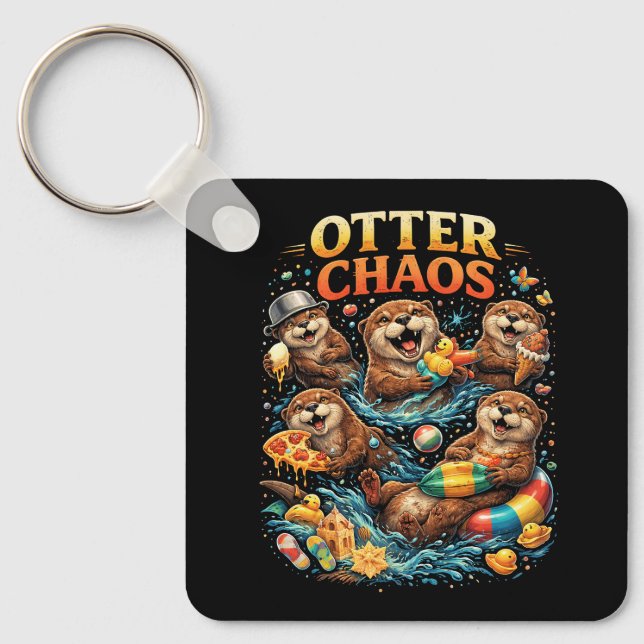 Chaveiro Otter Chaos (Frente)