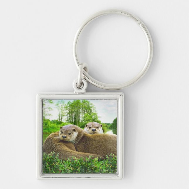 Chaveiro "Otter Love" (Frente)
