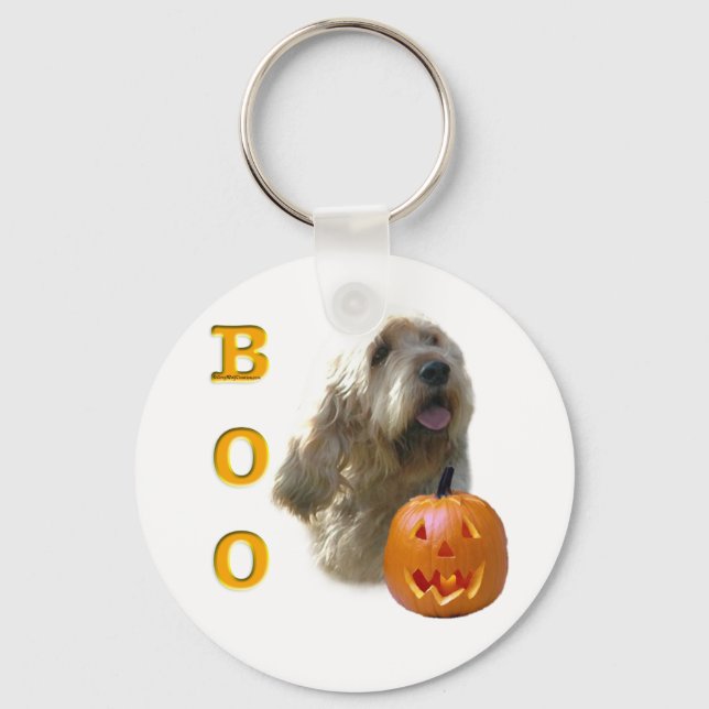 Chaveiro Otterhound Halloween BOO (Frente)
