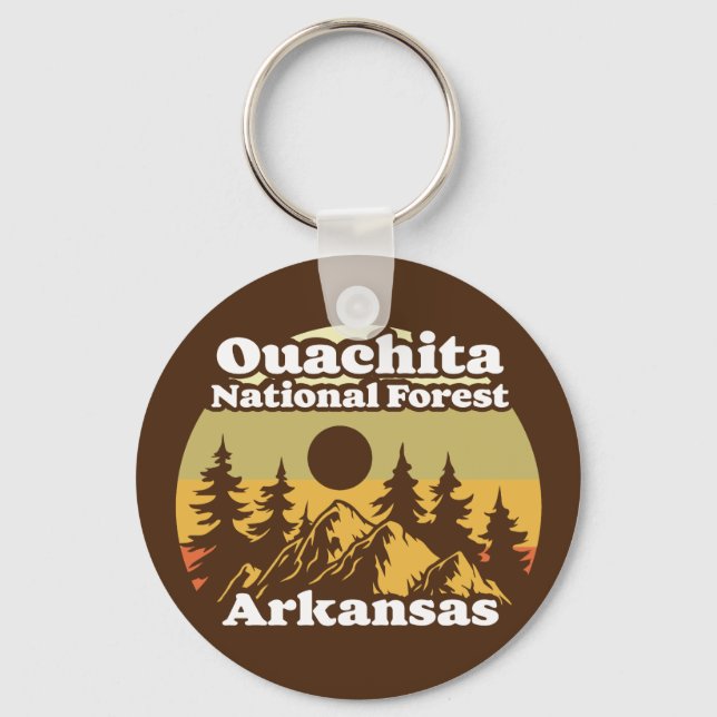 Chaveiro Ouachita National Forest Arkansas (Frente)