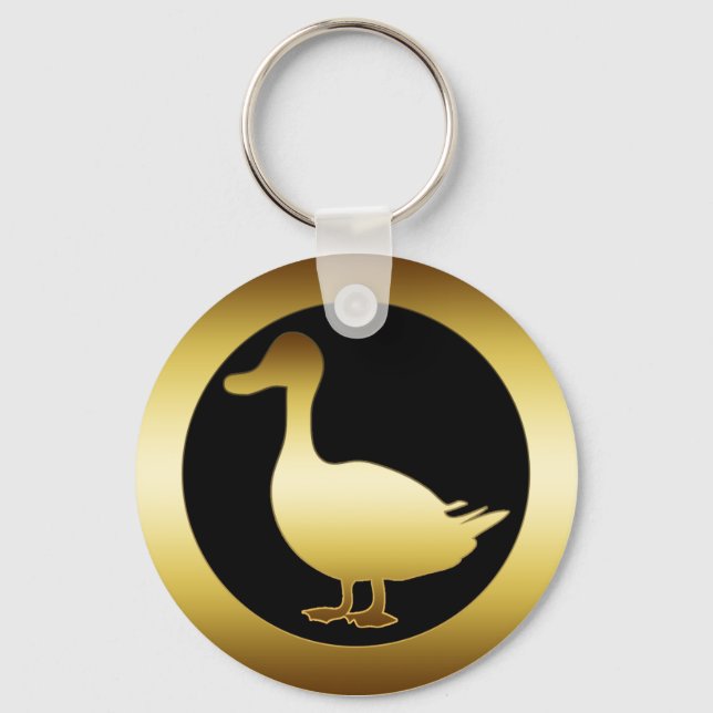CHAVEIRO OURO DUCK (Frente)