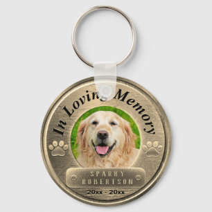 Chaveiro Ouro feito sob encomenda do memorial do cão