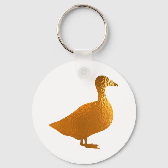 Chaveiro Ouro Geese (Frente)
