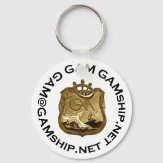 Chaveiro ouro preto-e-cola