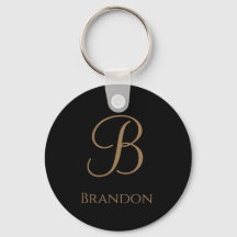 Ouro Preto Nome Personalizado e Monograma