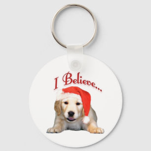 Chaveiro Ouro Retriever Puppy Eu Acredito