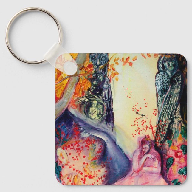 Chaveiro OURO SONHO / Yoga Meditação Zen Garden (Frente)