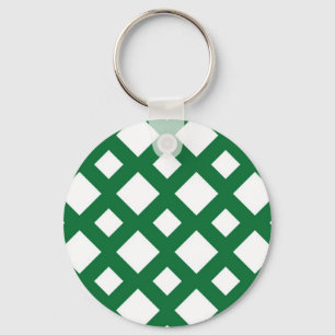 Chaveiro Ouros brancos em verde