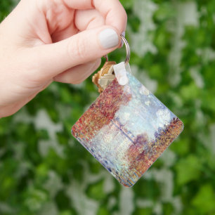 Chaveiro Outono em Argenteuil por Claude Monet