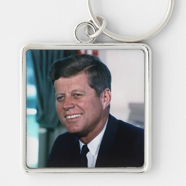 Chaveiro Oval Presidente John Jack F. Kennedy (Frente)