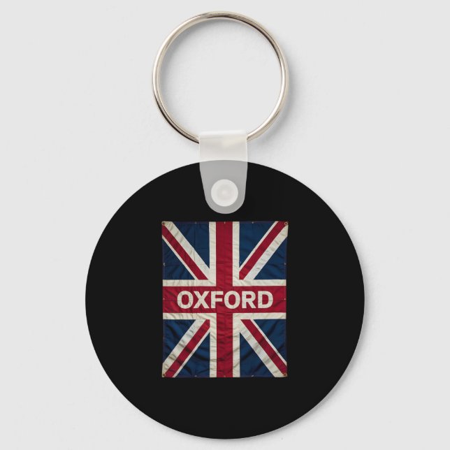 Chaveiro Oxford England Britain Uk History Vacation Souveni (Frente)