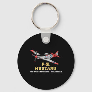 Chaveiro P-51 Bombardeiro Da Primeira Guerra Mundial De Mus