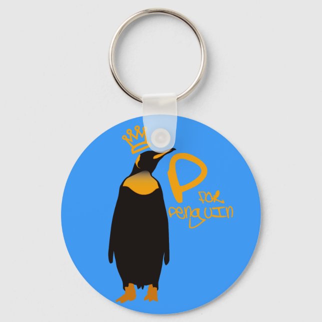 Chaveiro P para o pinguim (Frente)