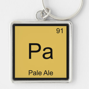 Chaveiro Pa - Pale Ale Química Símbolo Elemento Cerveja Cam