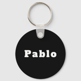 Chaveiro Pablo schwarz weiß