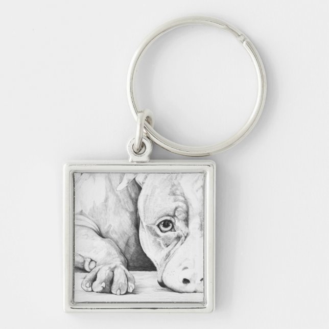 Chaveiro Pacientemente Esperando (Frente)