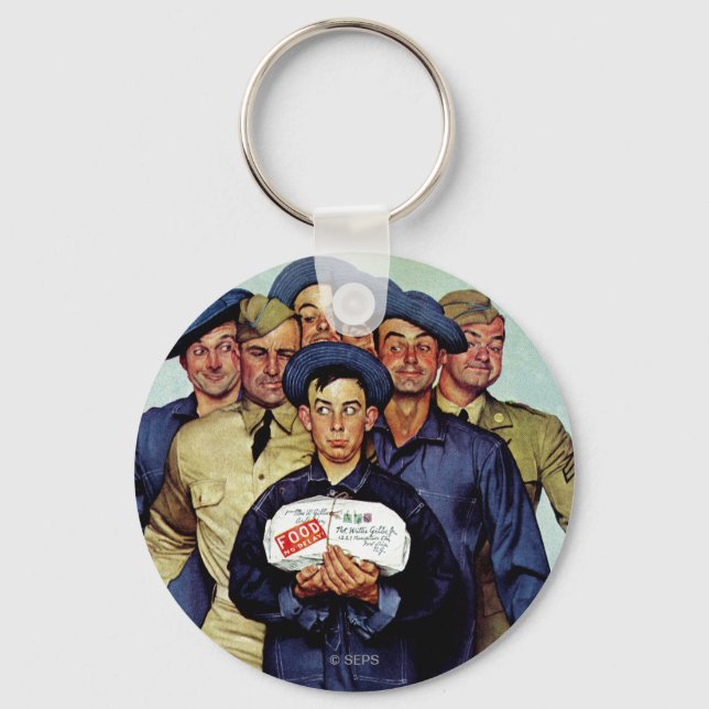 Chaveiro Pacote de Willie Gillis em casa (Frente)