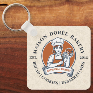 Chaveiro Padaria Loja Pastry Chef Sobremesa Doces Bolo Pade