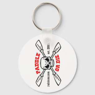 Chaveiro Paddle or Die Yakinmo.com Keychain