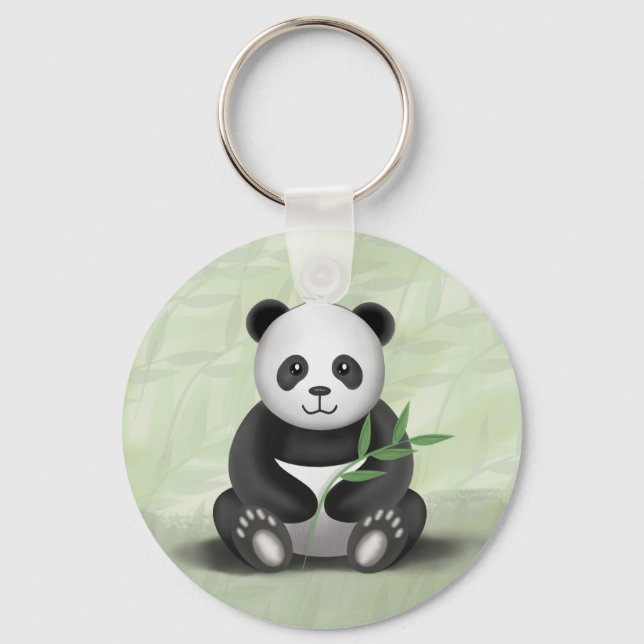 Chaveiro Paddy, Panda - Cadeia-Chave (Frente)