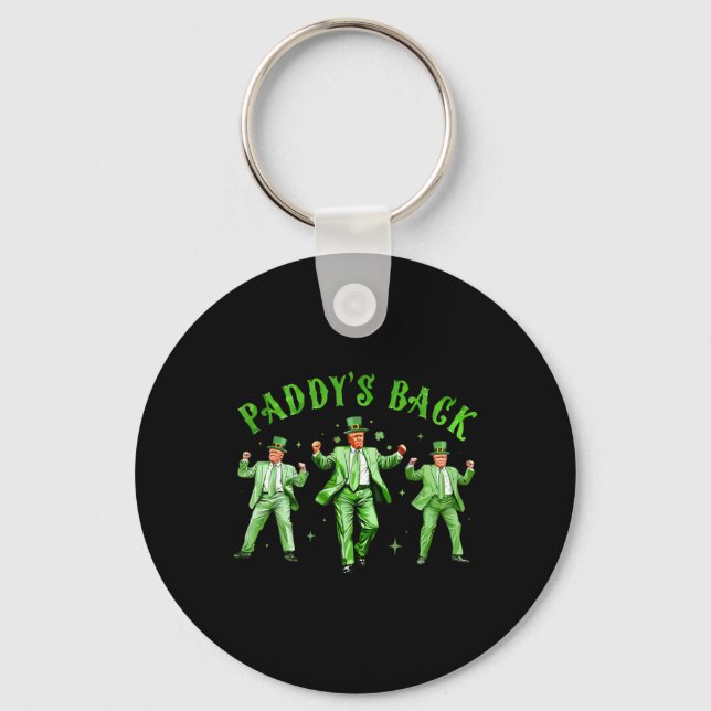Chaveiro Paddy's Back Dancing Trump Rua Patt (Frente)