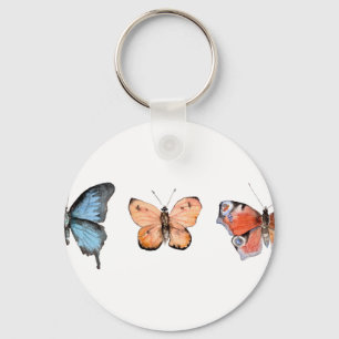 Chaveiro Padrão da borboleta