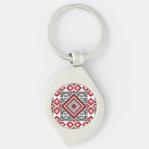 Chaveiro Padrão de bordado palestino 2