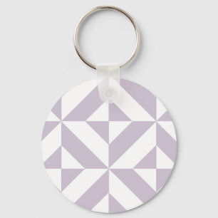 Chaveiro Padrão de Cubo de Deco Geométrico de Uvas Legal Pá