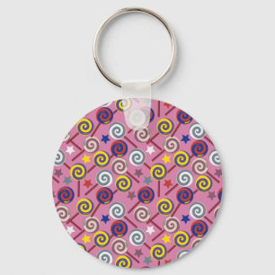 Chaveiro Padrão de doces   Padrão do lombo   pirulito 7