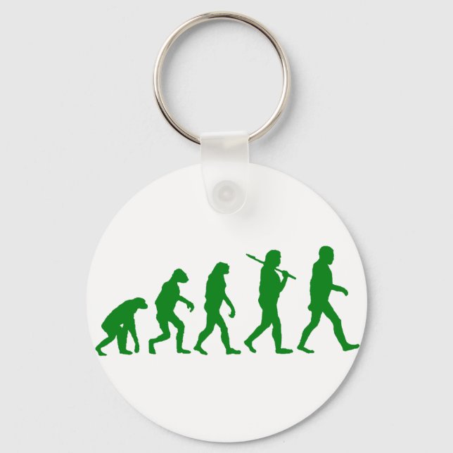 Chaveiro Padrão de Evolução - Verde (Frente)