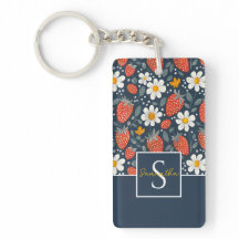 Padrão de Morango Personalizado Bonito