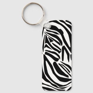 Chaveiro Padrão de zebra
