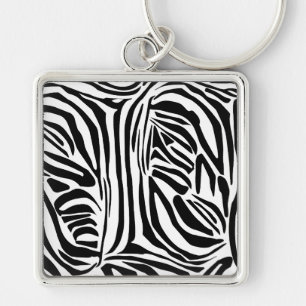 Chaveiro Padrão de zebra