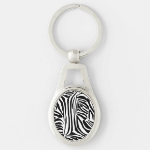 Chaveiro Padrão de zebra