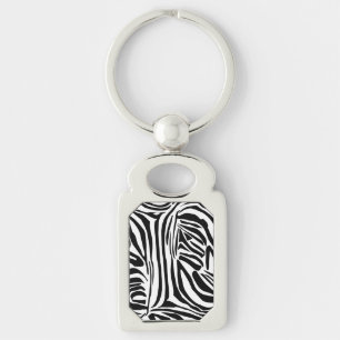 Chaveiro Padrão de zebra