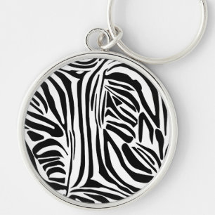 Chaveiro Padrão de zebra